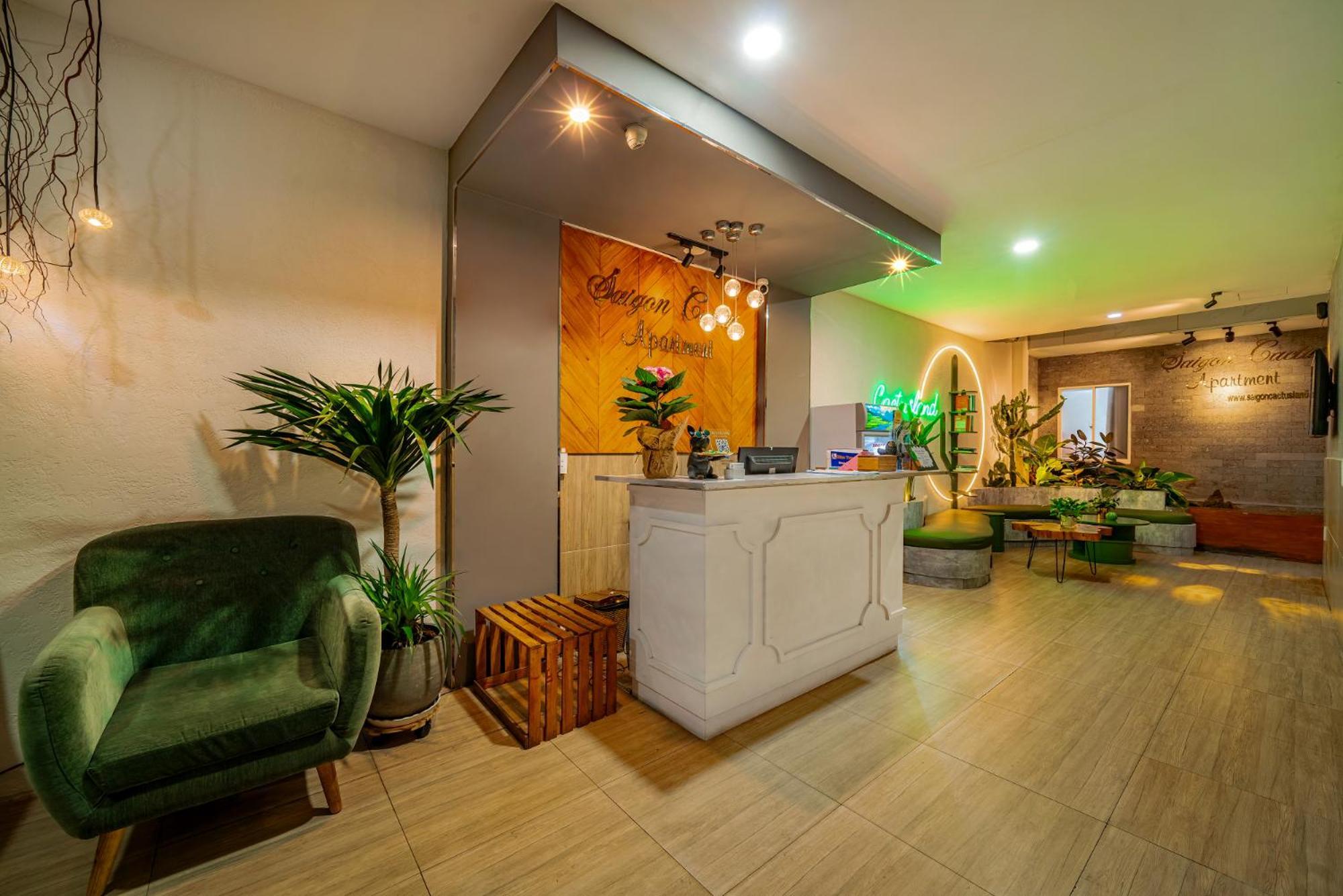 Cactusland Hotel & Apartment Хошимин Экстерьер фото
